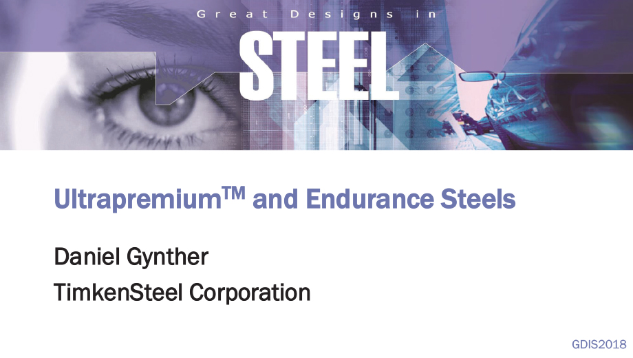 [Presentation Thumbnail: Ultra premium™ and Endurance Steels: Combining cleanness, strength and toughness for affordable power densification]
