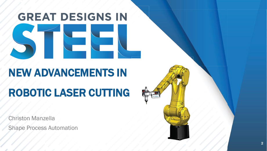 [Presentation Thumbnail: New Advancements in Robotic Laser Cutting]