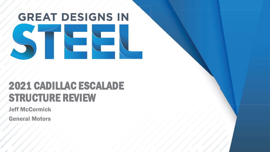 [Presentation Thumbnail: 2021 Cadillac Escalade]
