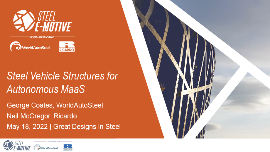 [Presentation Thumbnail: Steel E-Motive: Steel Vehicle Structures for Autonomous MaaS]