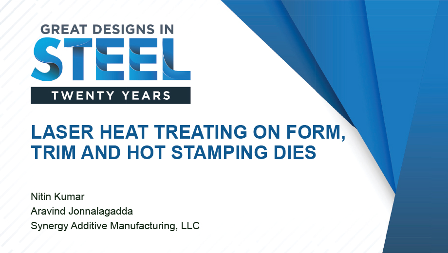 [Presentation Thumbnail: Laser Heat Treating on Form, Trim and Hot Stamping Dies]