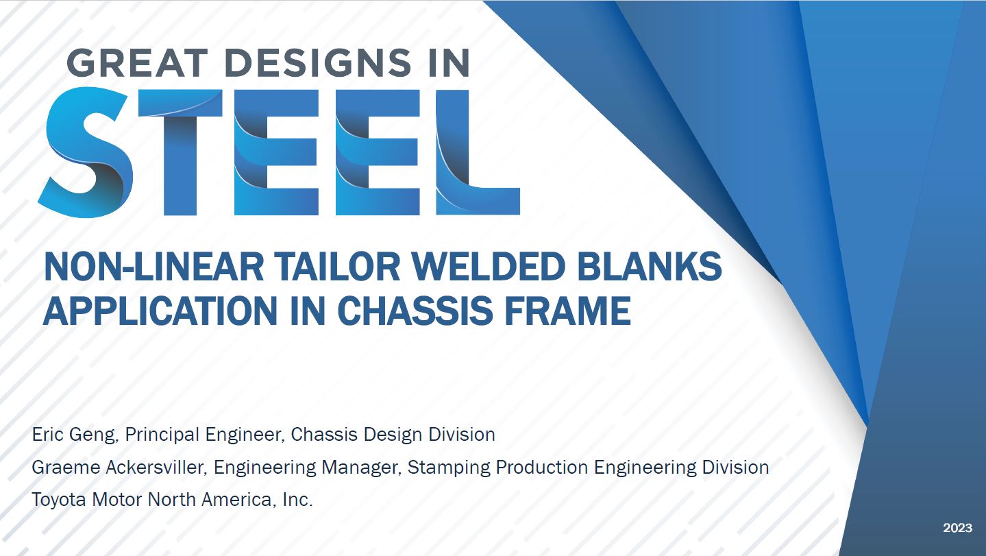 [Presentation Thumbnail: Non-linear Tailor Welded Blanks Application in Chassis Frame]