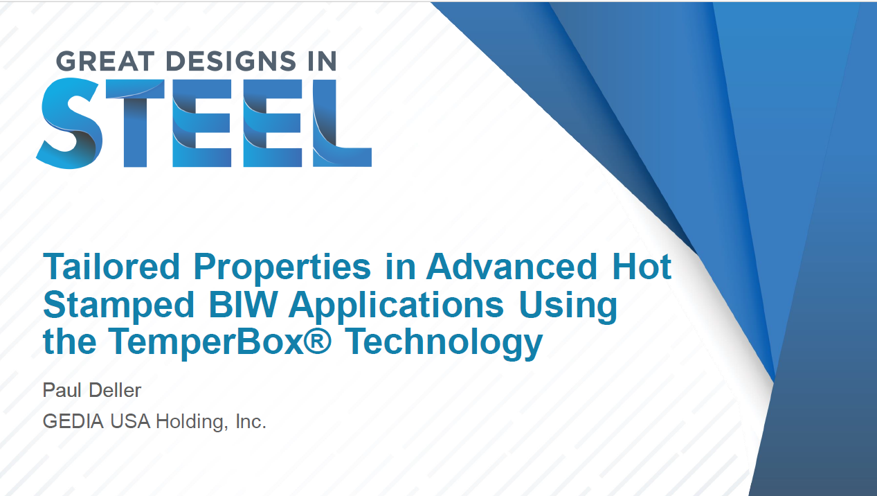[Presentation Thumbnail: Tailored Properties in Advanced Hot Stamped BIW Applications Using the Temperbox® Technology]