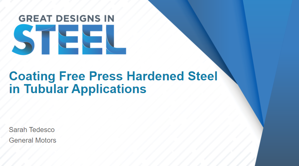 [Presentation Thumbnail: Coating Free Press Hardened Steel in Tubular Applications]