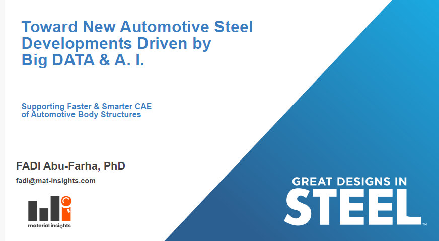 [Presentation Thumbnail: Artificial Intelligence In Automotive Steel]