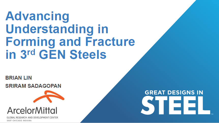 [Presentation Thumbnail: Advancing Understanding in Forming & Fracture in 3rd Gen Steels]