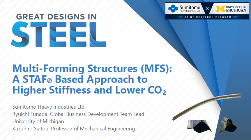 [Presentation Thumbnail: Next-Generation Body Architecture Enabled By Steel Tube Air Forming (STAF)]