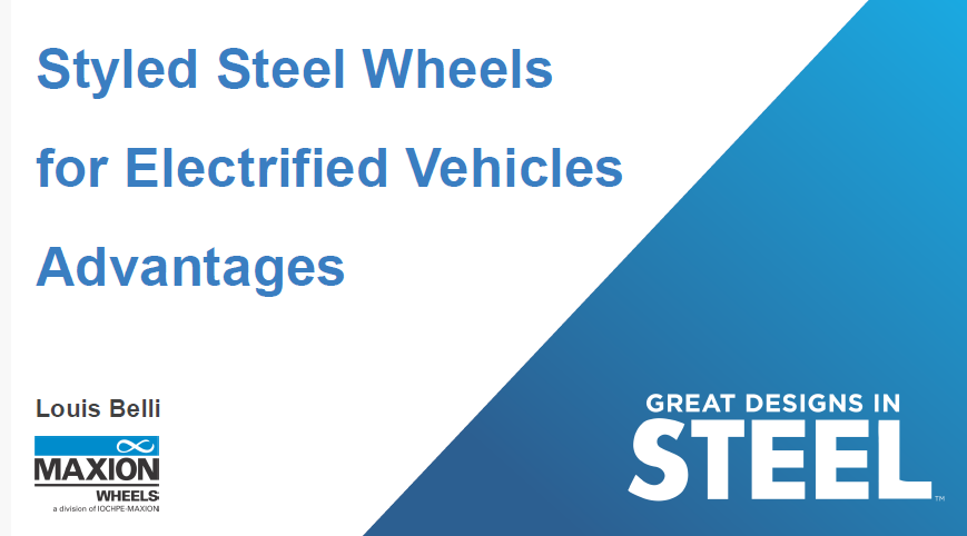 [Presentation Thumbnail: Styled Steel Wheels for Electrified Vehicle Advantages]