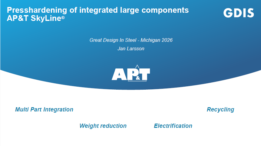 [Presentation Thumbnail: Press Hardening of Integrated Large & Complex Components]
