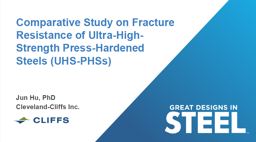 [Presentation Thumbnail: Comparative Study on Fracture Resistance of Ultra-High-Strength PHSS]